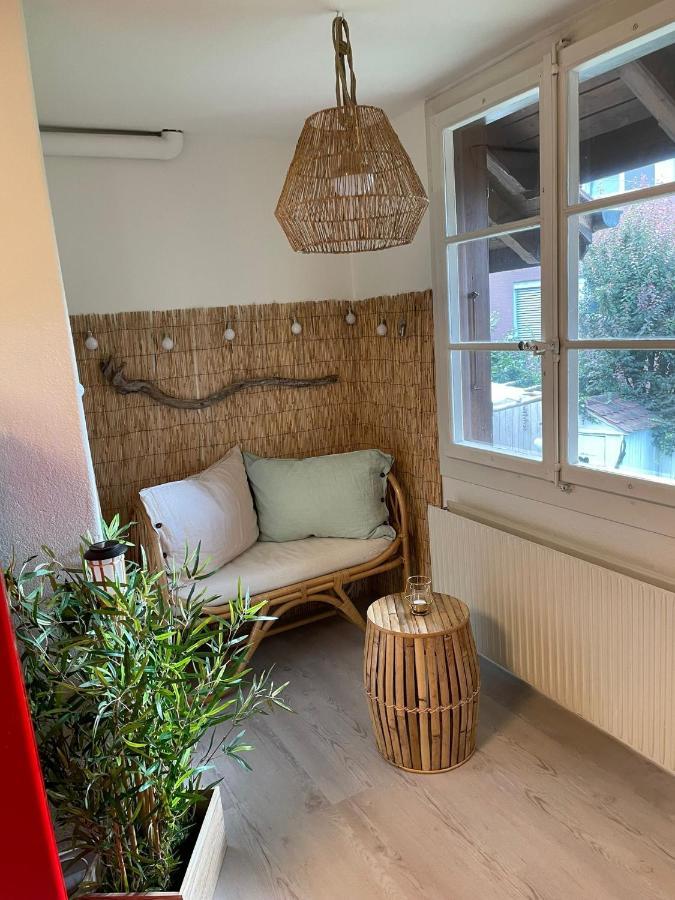 Hubelihuus - Erholungsort Am Thunersee Ngoại thất bức ảnh